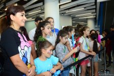Gymnastic ribbon of Yana Batyrshina sold for 2,500 euros at auction in Baku (PHOTO)