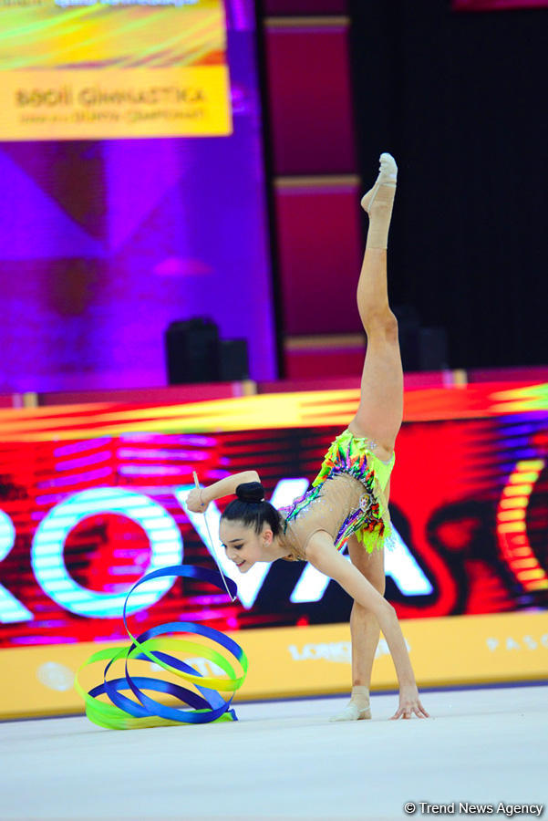 Best moments of Day 3 in 37th Rhythmic Gymnastics World Championships in Baku (PHOTO)