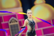 В Национальной арене гимнастики в Баку продолжаются соревнования Чемпионата мира (ФОТО)