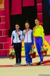Awarding ceremony of winners of 37th Rhythmic Gymnastics World Championships held in Baku (PHOTO)