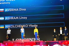 Awarding ceremony of winners of 37th Rhythmic Gymnastics World Championships held in Baku (PHOTO)