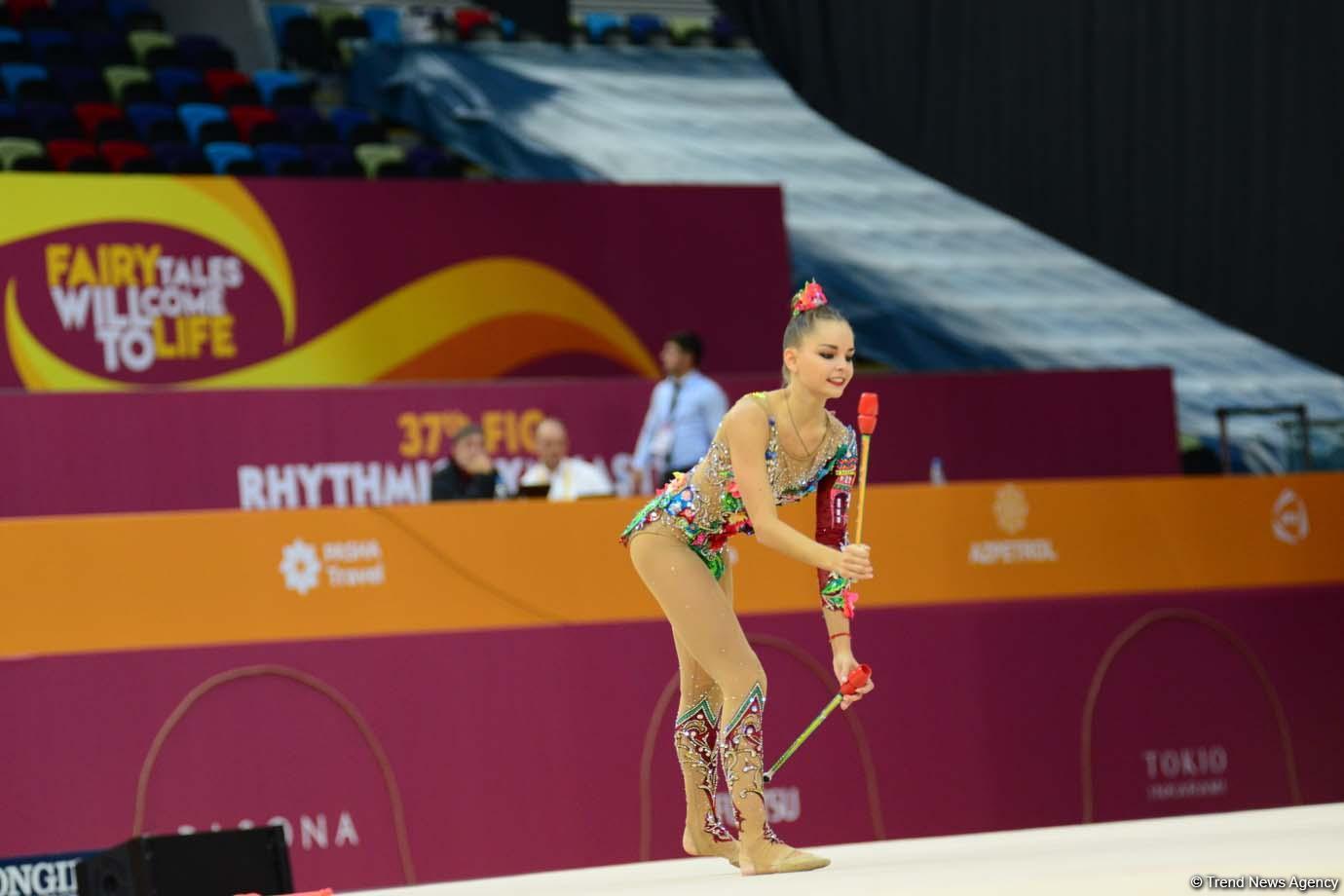 В Баку стартовали финалы 37-го Чемпионата мира по художественной гимнастике (ФОТО)
