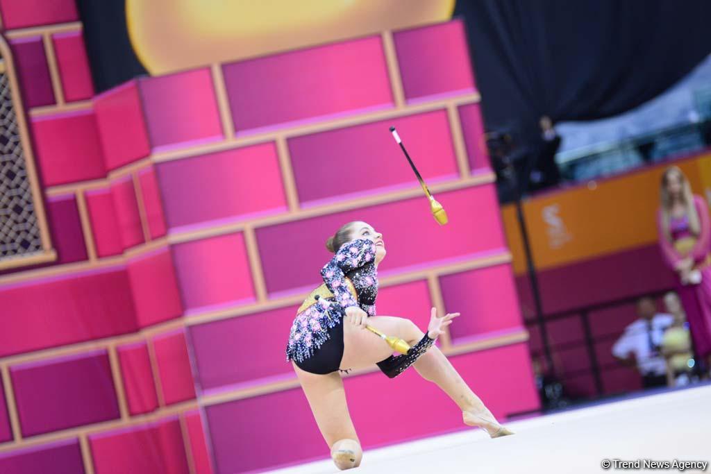 Results of Azerbaijani gymnasts on day 4 of 37th World Rhythmic Gymnastics Championships in Baku (PHOTO)