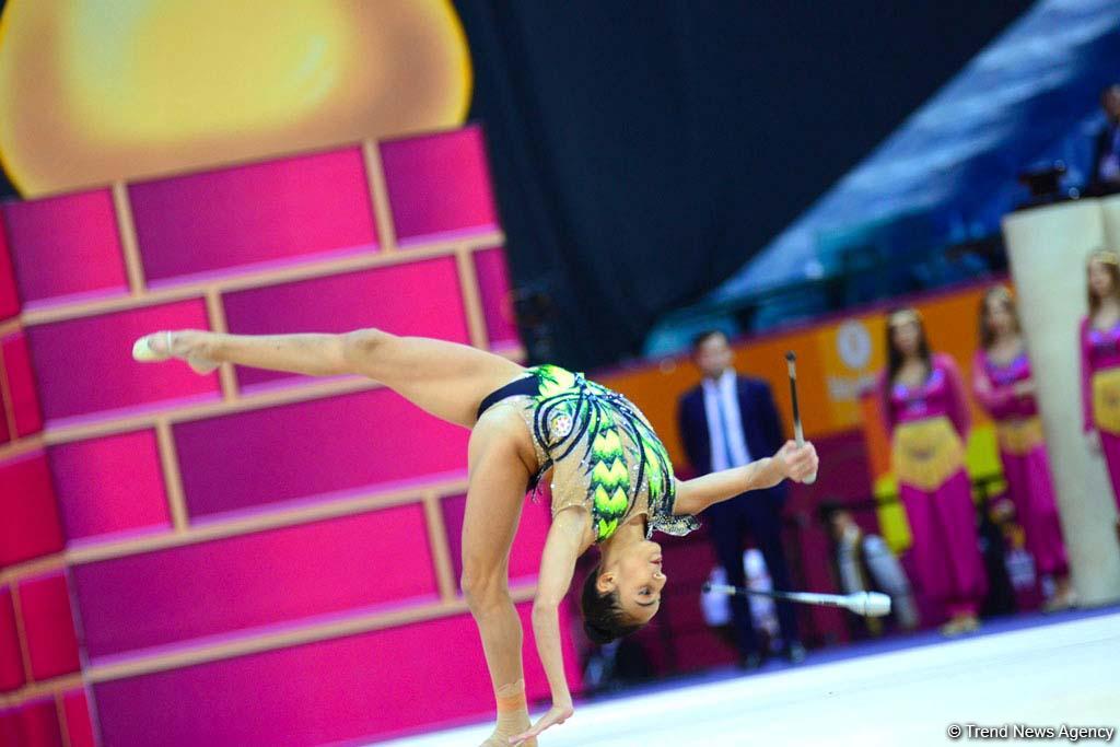 Results of Azerbaijani gymnasts on day 4 of 37th World Rhythmic Gymnastics Championships in Baku (PHOTO)