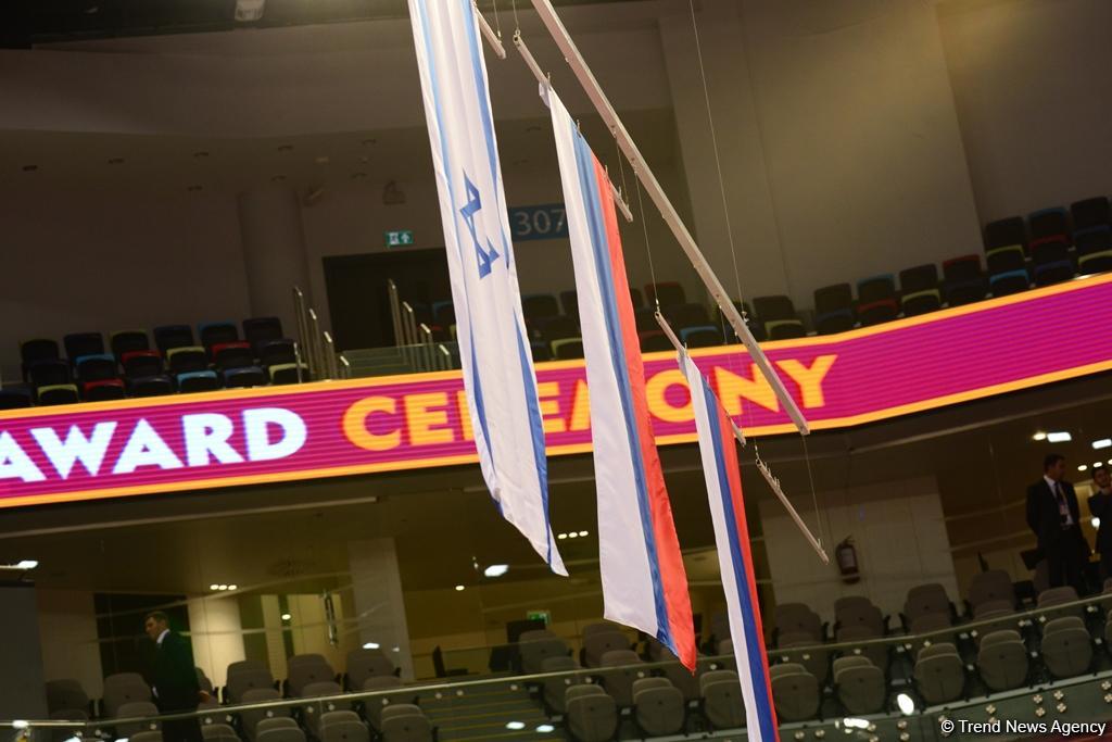 Awarding ceremony of winners of 37th Rhythmic Gymnastics World Championships held in Baku (PHOTO)