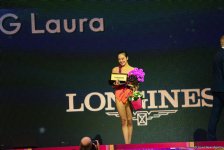 В Баку прошла церемония награждения победителей Чемпионата мира по художественной гимнастике (ФОТО)