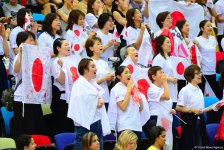 Зрители Чемпионата мира в Баку восхищены пластикой и красотой движений граций (ФОТО)