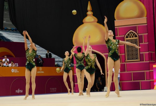 Azerbaijani team gets license for Tokyo 2020 in group exercises (PHOTO)