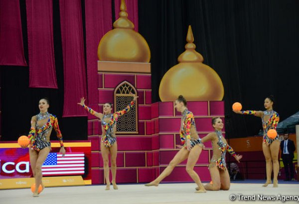 Day 6 of competitions in 37th Rhythmic Gymnastics World Championships kicks off in Baku (PHOTO)