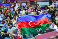 Яркие моменты Чемпионата мира в Баку – зрители на трибунах (ФОТО)