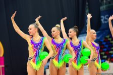 Day 6 of competitions in 37th Rhythmic Gymnastics World Championships kicks off in Baku (PHOTO)