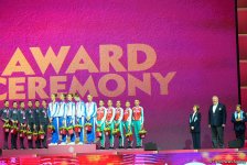 В Баку прошла церемония награждения победителей Чемпионата мира (ФОТО)