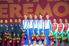 В Баку прошла церемония награждения победителей Чемпионата мира (ФОТО)