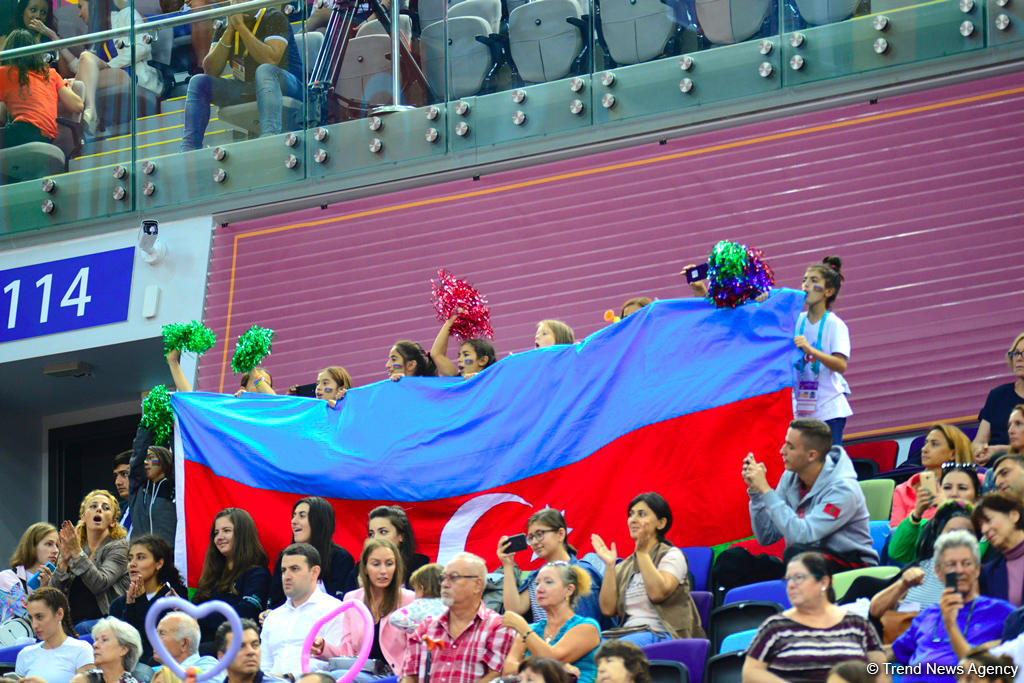 Яркие моменты Чемпионата мира в Баку – зрители на трибунах (ФОТО)