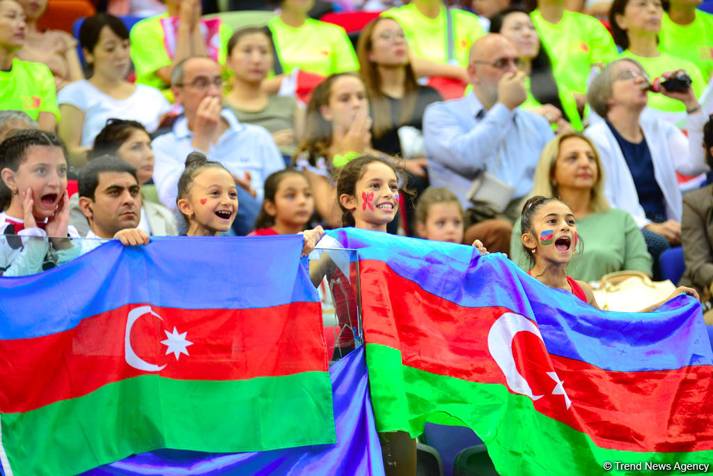 Яркие моменты Чемпионата мира в Баку – зрители на трибунах (ФОТО)