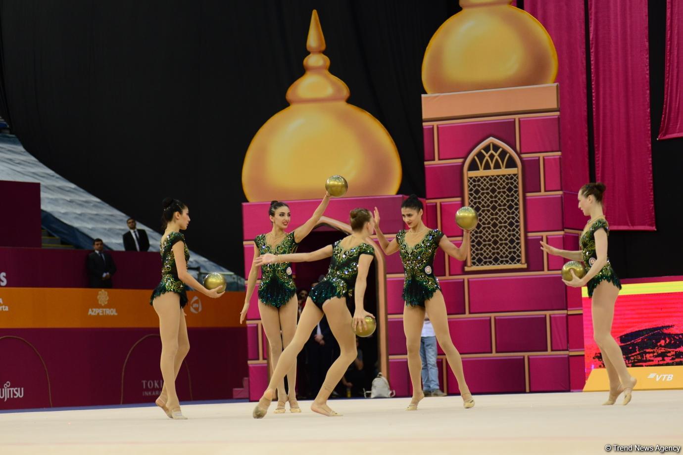 Azerbaijani team gets license for Tokyo 2020 in group exercises (PHOTO)