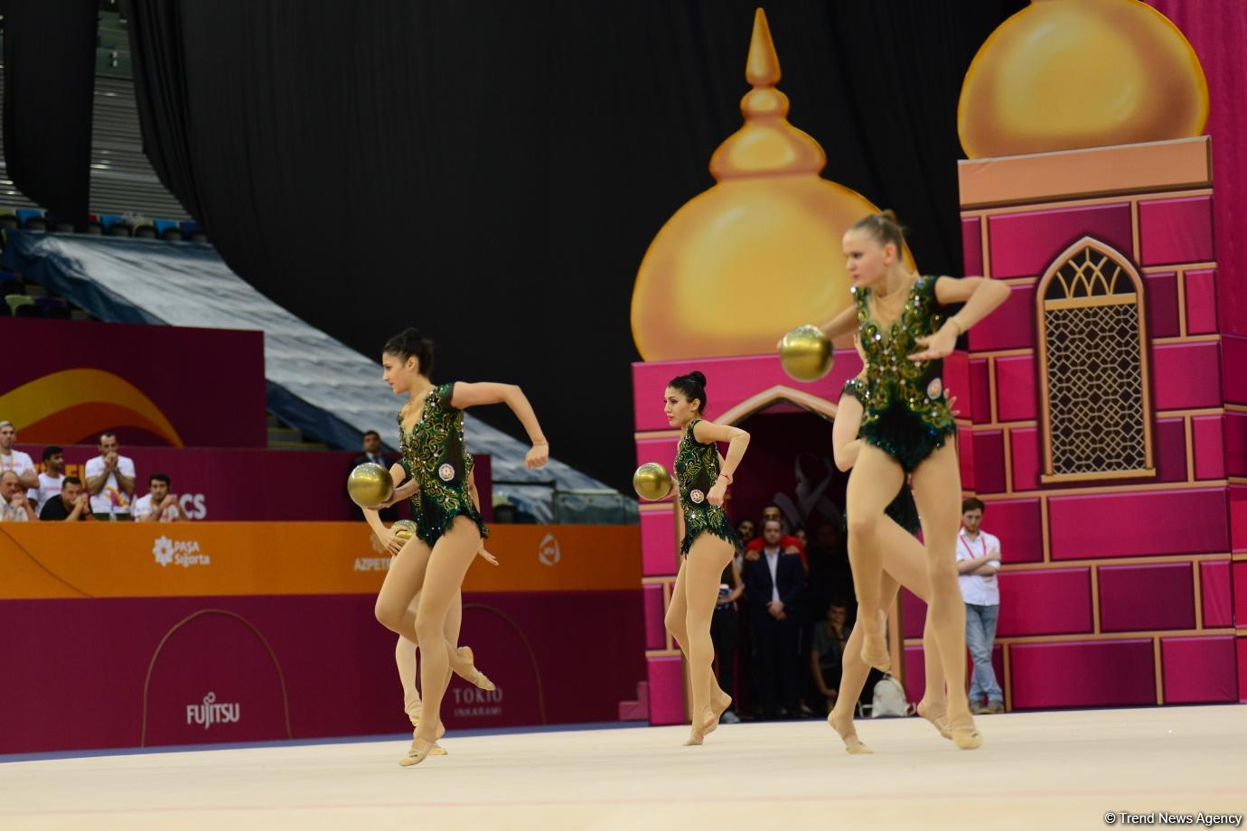 Azerbaijani team gets license for Tokyo 2020 in group exercises (PHOTO)