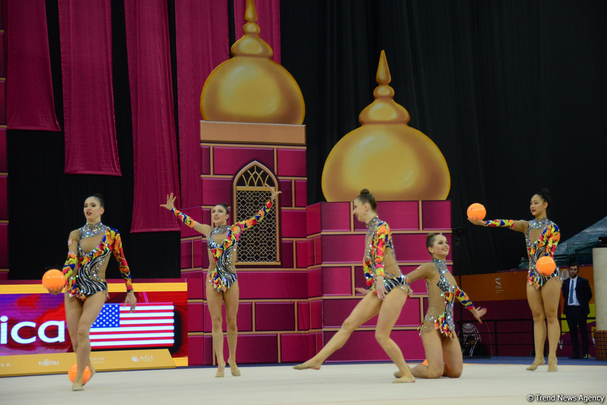 Day 6 of competitions in 37th Rhythmic Gymnastics World Championships kicks off in Baku (PHOTO)