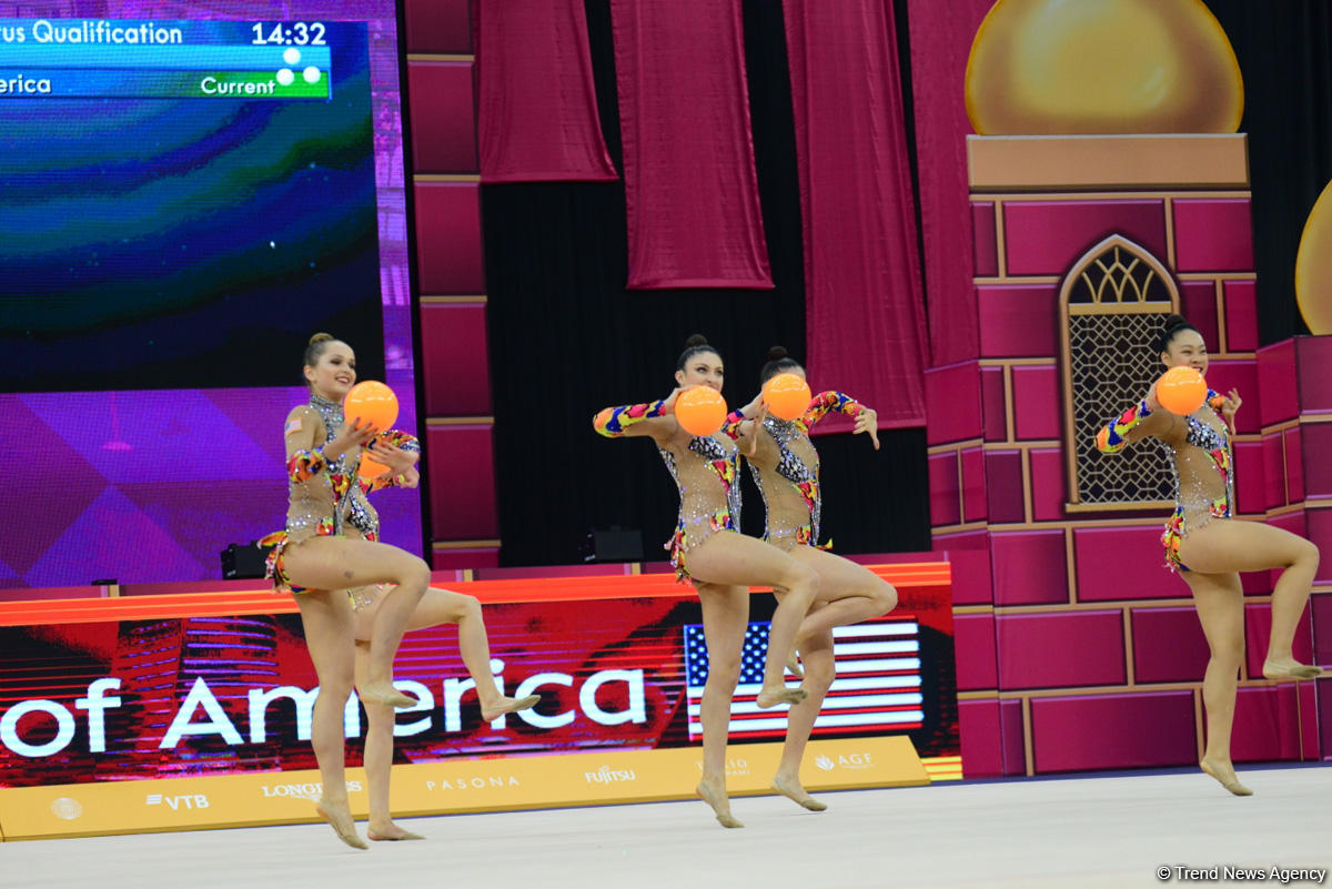 Day 6 of competitions in 37th Rhythmic Gymnastics World Championships kicks off in Baku (PHOTO)