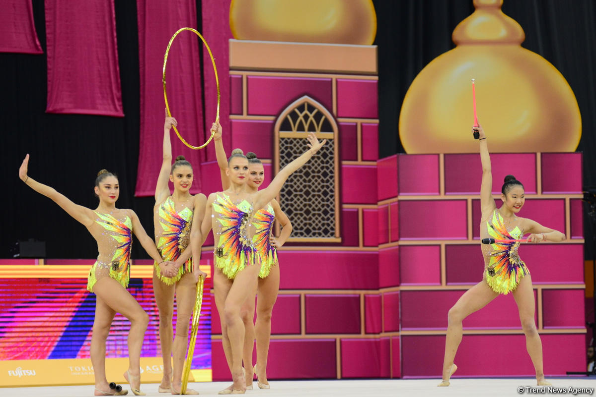 Day 6 of competitions in 37th Rhythmic Gymnastics World Championships kicks off in Baku (PHOTO)