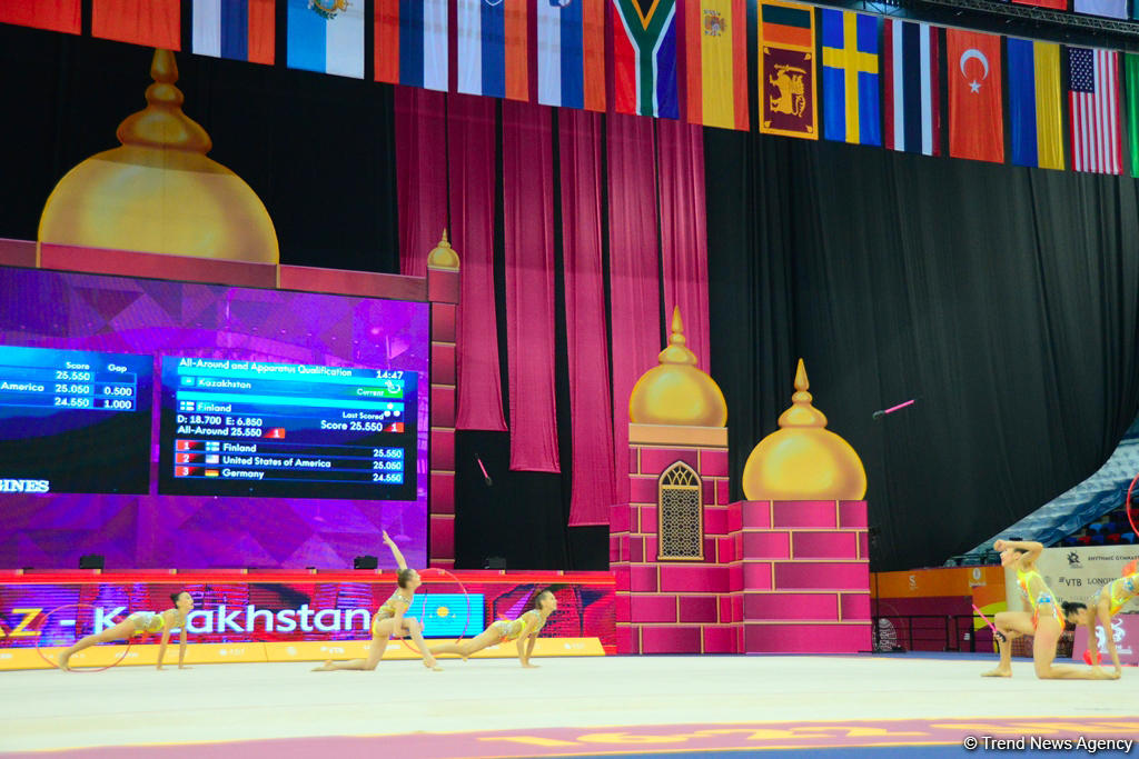 Day 6 of competitions in 37th Rhythmic Gymnastics World Championships kicks off in Baku (PHOTO)