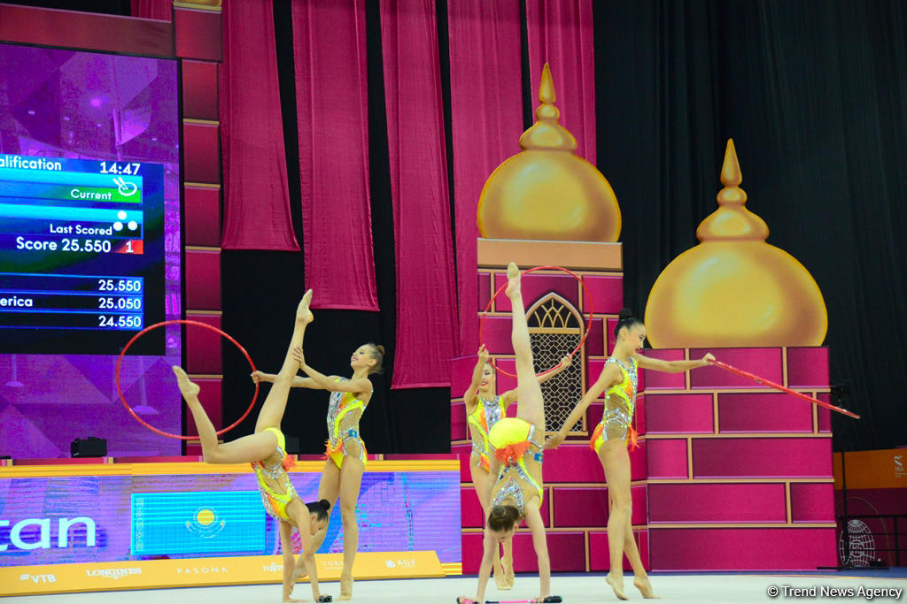 Day 6 of competitions in 37th Rhythmic Gymnastics World Championships kicks off in Baku (PHOTO)