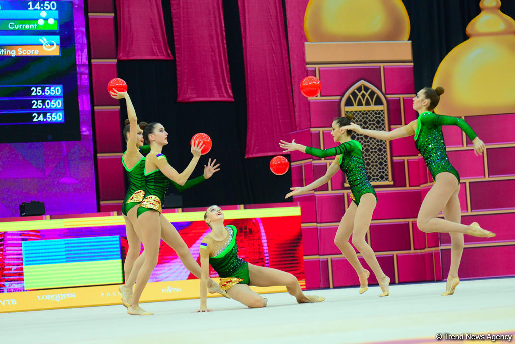 Day 6 of competitions in 37th Rhythmic Gymnastics World Championships kicks off in Baku (PHOTO)