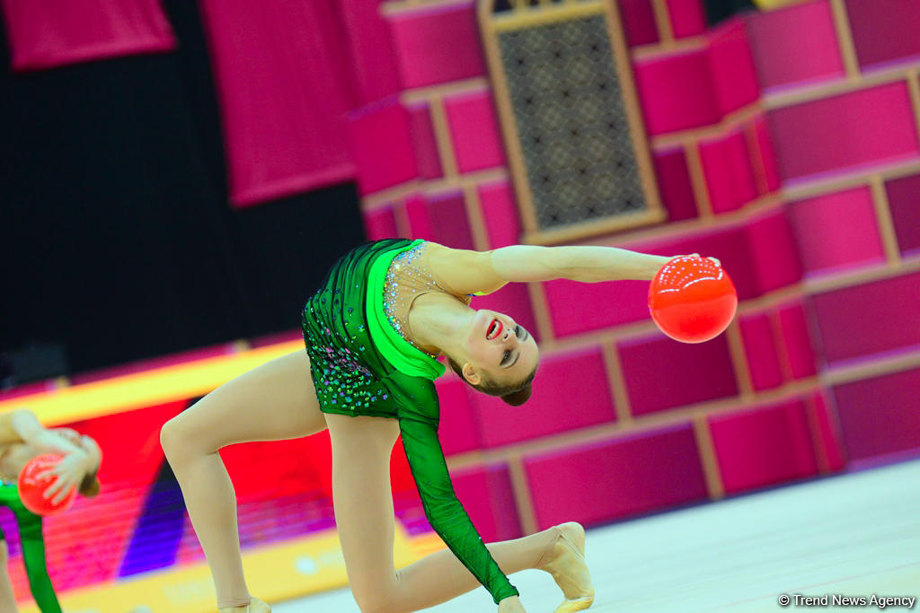 Day 6 of competitions in 37th Rhythmic Gymnastics World Championships kicks off in Baku (PHOTO)