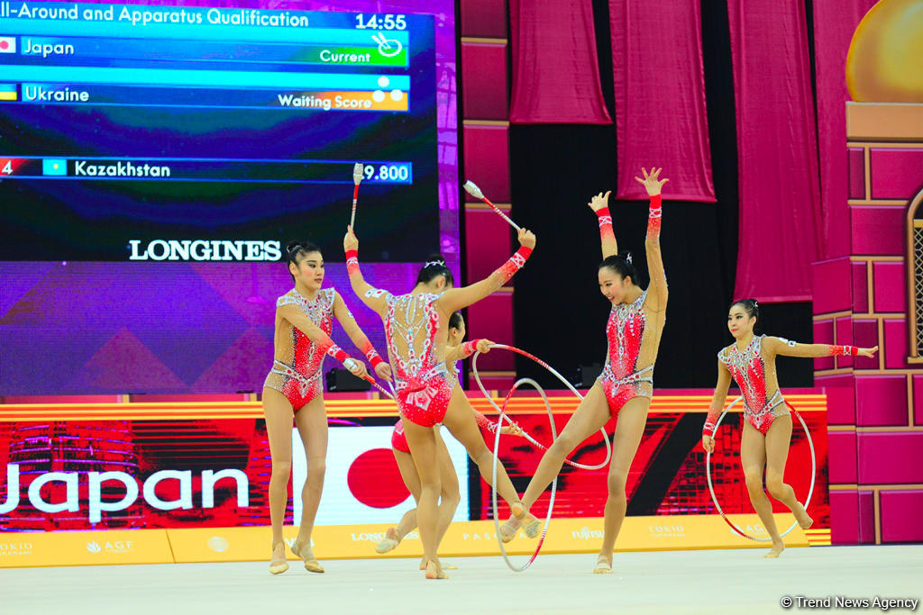 Day 6 of competitions in 37th Rhythmic Gymnastics World Championships kicks off in Baku (PHOTO)