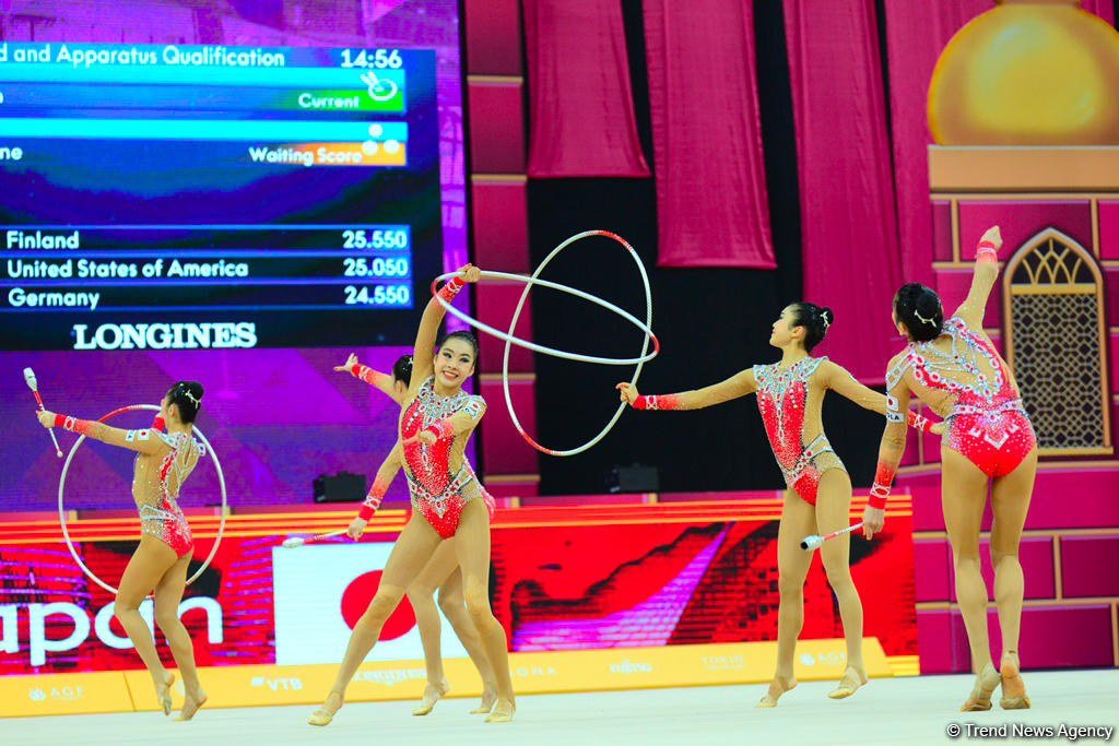 Day 6 of competitions in 37th Rhythmic Gymnastics World Championships kicks off in Baku (PHOTO)