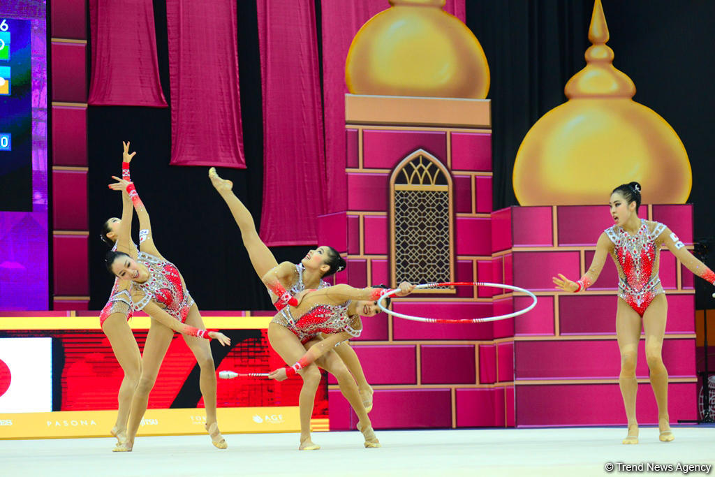 Day 6 of competitions in 37th Rhythmic Gymnastics World Championships kicks off in Baku (PHOTO)