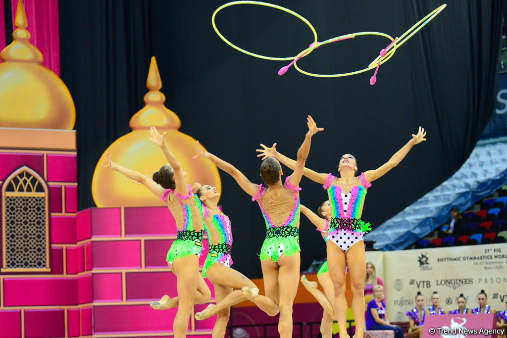 Day 6 of competitions in 37th Rhythmic Gymnastics World Championships kicks off in Baku (PHOTO)