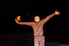 Грандиозная церемония закрытия 37-го Чемпионата мира по художественной гимнастике в Баку (ВИДЕО, ФОТО)