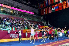 Грандиозная церемония закрытия 37-го Чемпионата мира по художественной гимнастике в Баку (ВИДЕО, ФОТО)