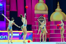 Лучшие моменты заключительного дня Чемпионата мира по художественной гимнастике в Баку (ФОТО)