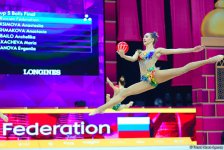 Лучшие моменты заключительного дня Чемпионата мира по художественной гимнастике в Баку (ФОТО)