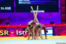 Лучшие моменты заключительного дня Чемпионата мира по художественной гимнастике в Баку (ФОТО)