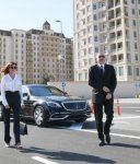 Президент Азербайджана Ильхам Алиев и Первая леди Мехрибан Алиева приняли участие в открытии Транспортного обменного центра «Кероглу» (ФОТО)