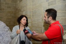 В рамках Фестиваля Насими во Дворце Ширваншахов открылась выставка İrfani sirlər (ФОТО)