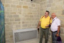 В рамках Фестиваля Насими во Дворце Ширваншахов открылась выставка İrfani sirlər (ФОТО)