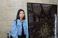 В рамках Фестиваля Насими во Дворце Ширваншахов открылась выставка İrfani sirlər (ФОТО)