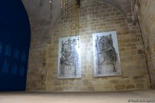 В рамках Фестиваля Насими во Дворце Ширваншахов открылась выставка İrfani sirlər (ФОТО)
