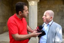 В рамках Фестиваля Насими во Дворце Ширваншахов открылась выставка İrfani sirlər (ФОТО)