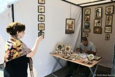 В рамках Фестиваля Насими состоялось открытие Бакинского международного фестиваля ремесленников (ФОТО)