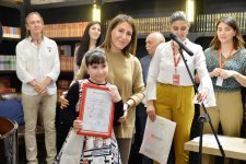 В Баку прошла церемония награждения победителей конкурса, посвященного Имадеддину Насими (ФОТО)