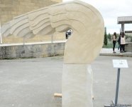 В рамках Фестиваля Насими представлены скульптуры участников Международного симпозиума "Песнь в камне" (ФОТО)