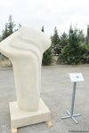 В рамках Фестиваля Насими представлены скульптуры участников Международного симпозиума "Песнь в камне" (ФОТО)