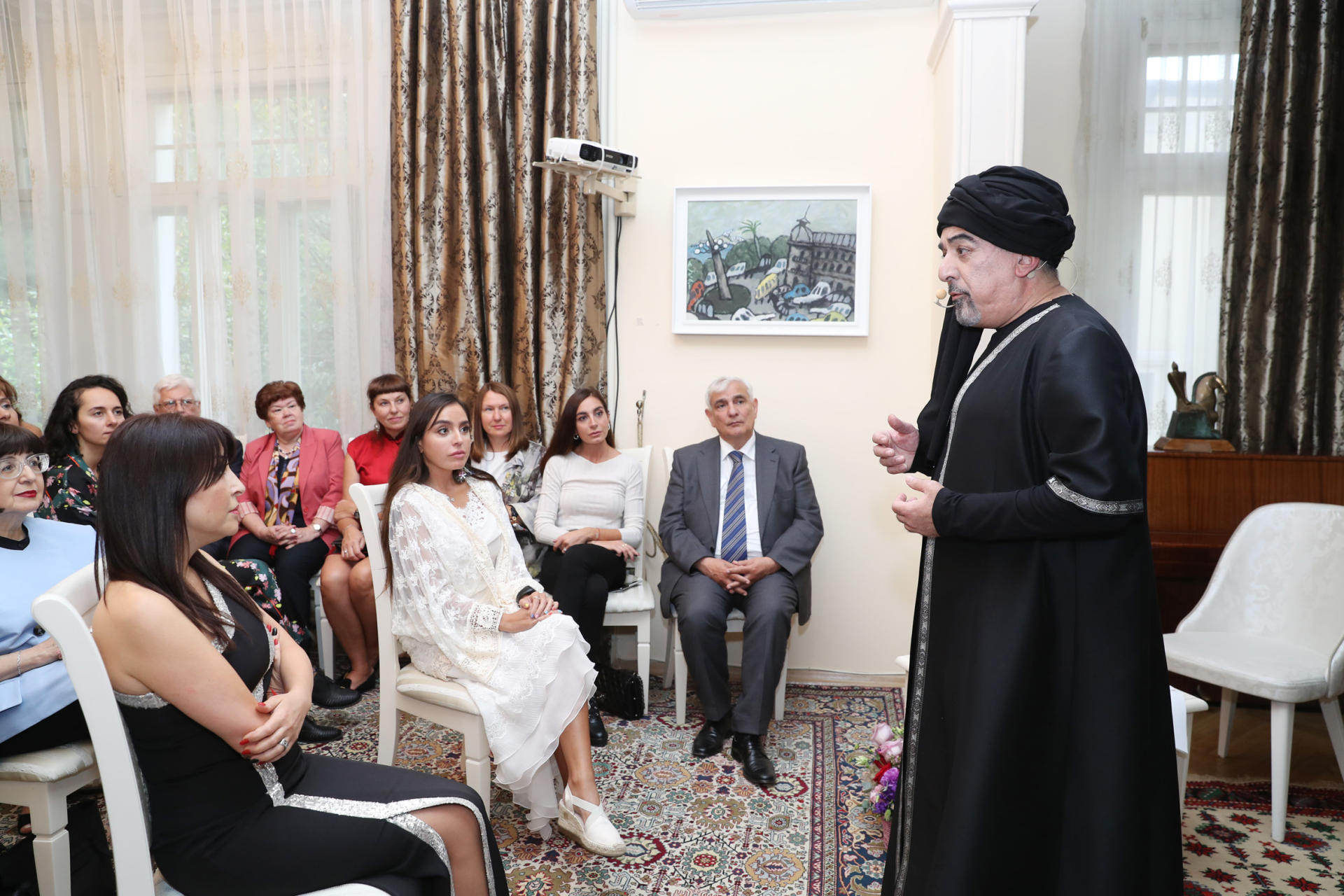 Вице-президент Фонда Гейдара Алиева Лейла Алиева присутствовала на спектакле "ЛЕЙЛА. FONS VITAE" (ФОТО)