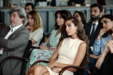 Вице-президент Фонда Гейдара Алиева Лейла Алиева и Арзу Алиева приняли участие в показе документального фильма «Свет за окном» (ФОТО)