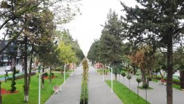 Президент Ильхам Алиев и Первая леди Мехрибан Алиева ознакомились с условиями после капитальной реконструкции в парке на проспекте Ататюрка в Баку (ФОТО) (Версия 2)